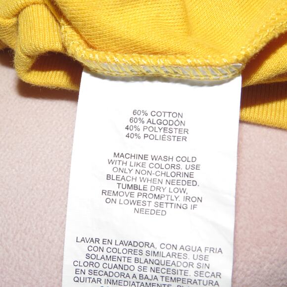 Izod Yellow Classic Short Sleeve Girls Uniform Polo Shirt - Picture 6 of 6